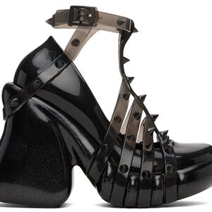 Jean Paul Gaultier Black Melissa Edition 'The Pump Punk Love'